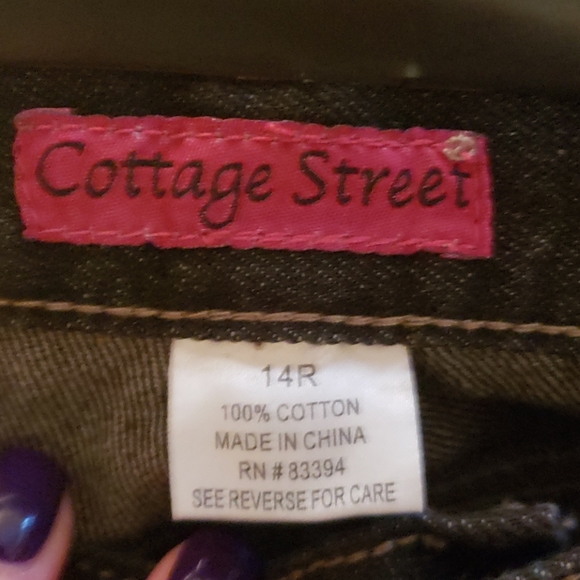 Cottage Street Straight Leg Relaxed NWT Size 14 - Picture 4 of 6